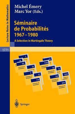 Michel Emery, Marc Yor - Séminaire de Probabilités 1967-1980, Häftad