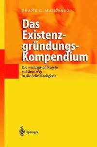 bokomslag Das Existenzgrndungs-Kompendium