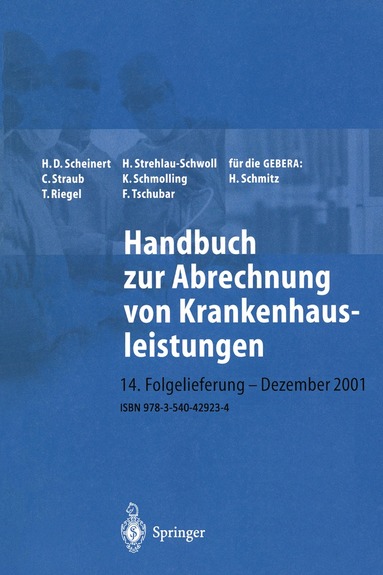 bokomslag Handbuch zur Abrechnung von Krankenhausleistungen