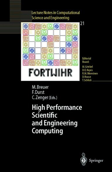Michael Breuer, Franz Durst, Christoph Zenger - High Performance Scientific And Engineering Computing, Häftad