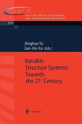 bokomslag Variable Structure Systems: Towards the 21st Century