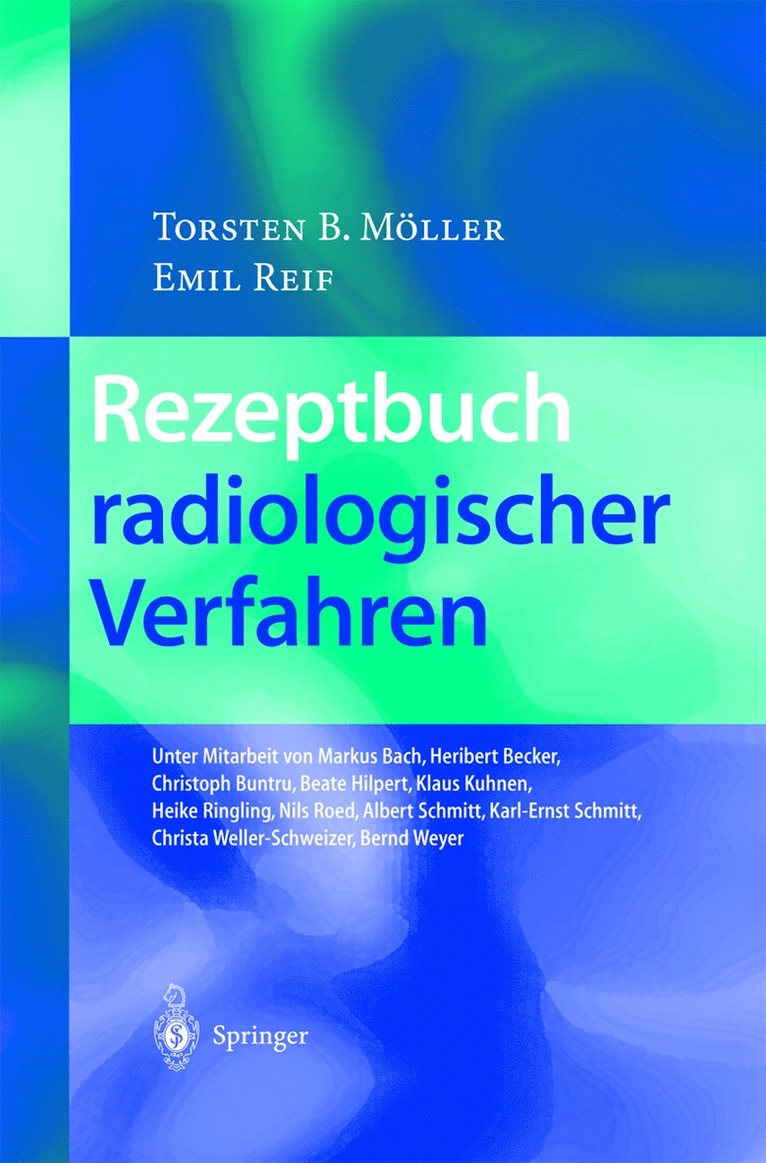 Rezeptbuch radiologischer Verfahren 1