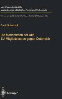 bokomslag Die Manahmen der XIV EU-Mitgliedstaaten gegen sterreich