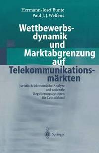 bokomslag Wettbewerbsdynamik und Marktabgrenzung auf Telekommunikationsmrkten