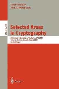 bokomslag Selected Areas in Cryptography