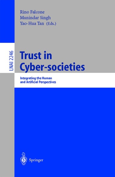 Rino Falcone, Munindar Singh, Yao-Hua Tan - Trust in Cyber-societies, Häftad