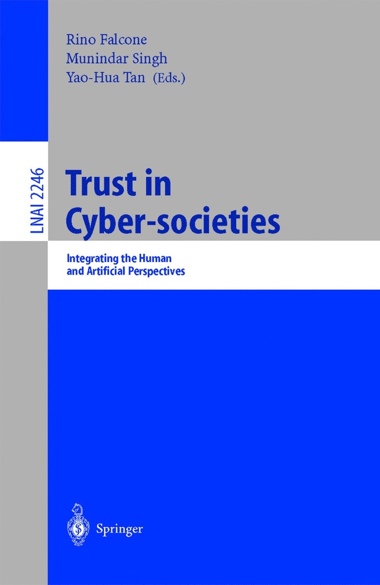 Rino Falcone, Munindar Singh, Yao-Hua Tan - Trust in Cyber-societies, Häftad