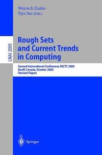 bokomslag Rough Sets and Current Trends in Computing