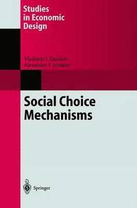 bokomslag Social Choice Mechanisms