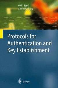 bokomslag Protocols for Authentication & Key Establishment
