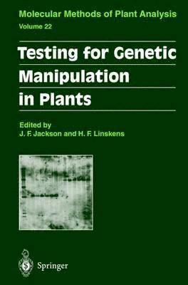 Testing for Genetic Manipulation in Plants 1