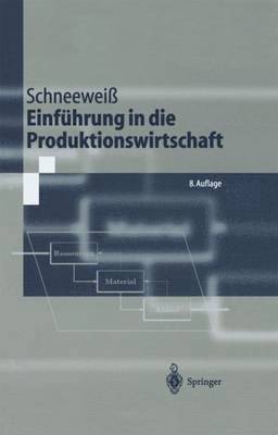 bokomslag Einfhrung in die Produktionswirtschaft