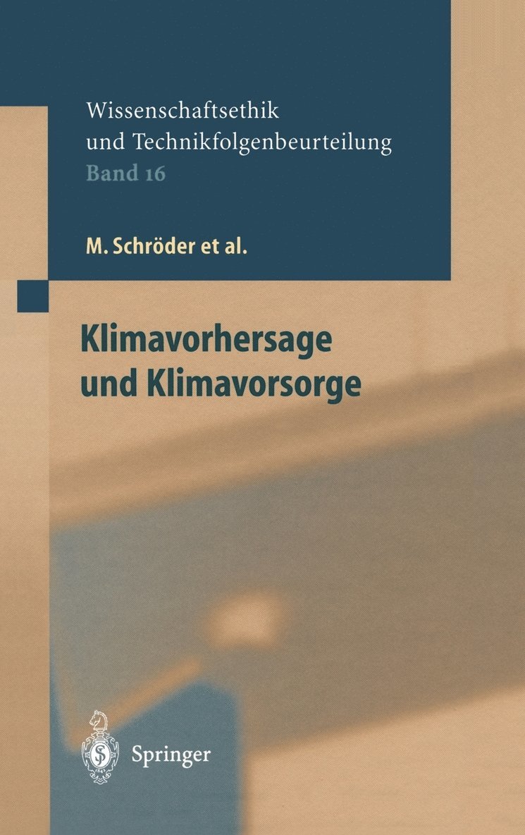 Klimavorhersage und Klimavorsorge 1