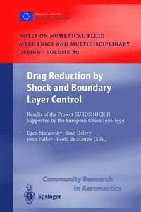 bokomslag Drag Reduction by Shock and Boundary Layer Control