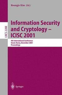 bokomslag Information Security and Cryptology - ICISC 2001