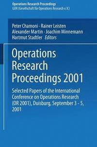 bokomslag Operations Research Proceedings 2001