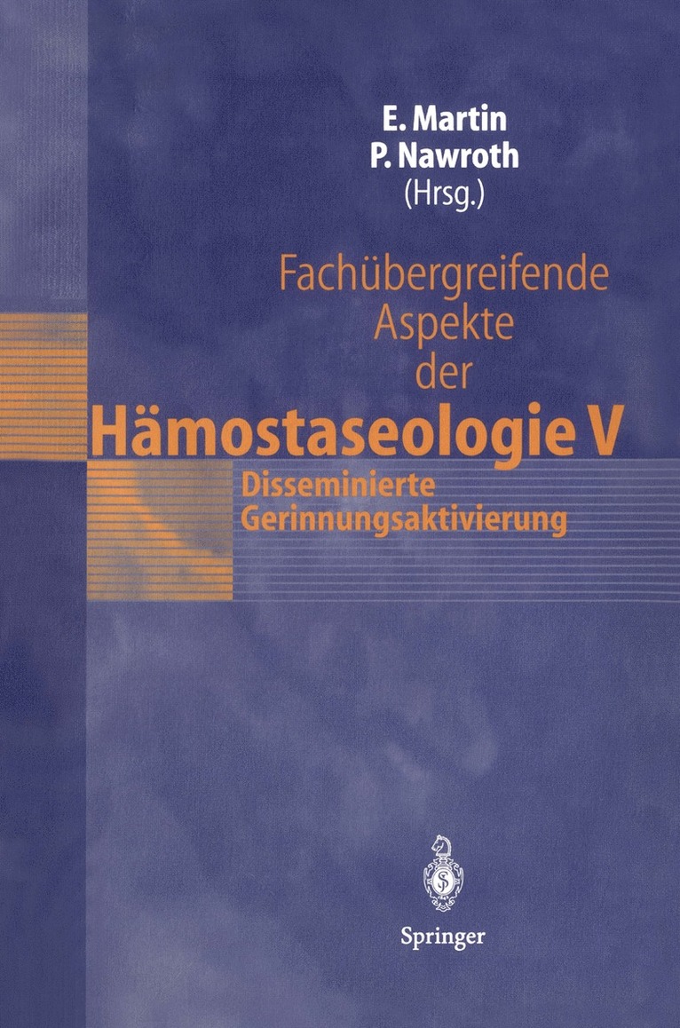 Fachbergreifende Aspekte der Hmostaseologie V 1