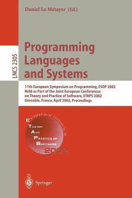 bokomslag Programming Languages and Systems