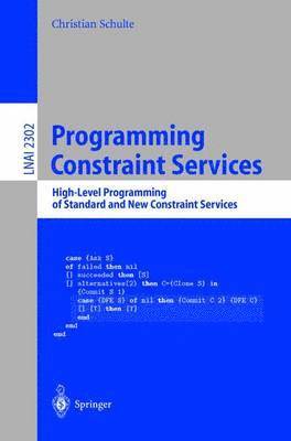 Programming Constraint Services 1