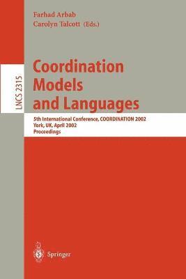 Coordination Models and Languages 1