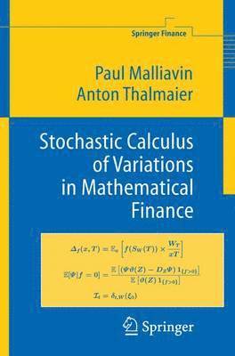 Stochastic Calculus of Variations in Mathematical Finance 1