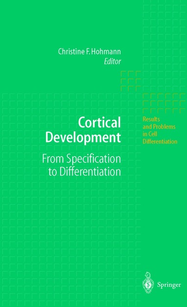 Christine F. Hohmann, Christine F. Hohmann - Cortical Development, Inbunden