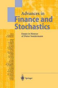 bokomslag Advances in Finance and Stochastics