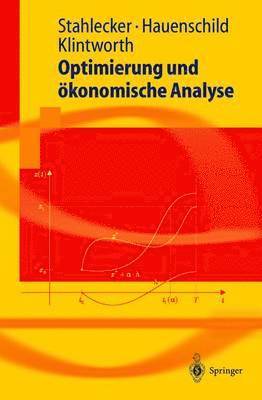 bokomslag Optimierung und konomische Analyse