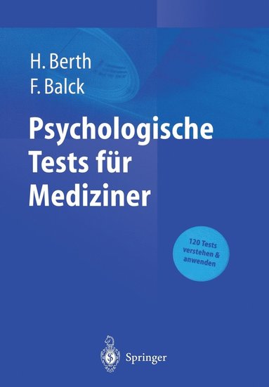 bokomslag Psychologische Tests für Mediziner