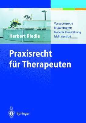 Praxisrecht fr Therapeuten 1