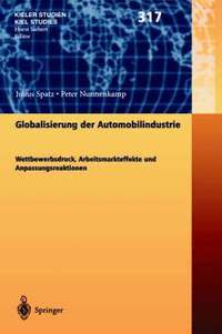 bokomslag Globalisierung der Automobilindustrie