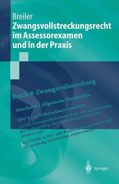 bokomslag Zwangsvollstreckungsrecht im Assessorexamen und in der Praxis