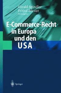 bokomslag E-Commerce-Recht in Europa und den USA