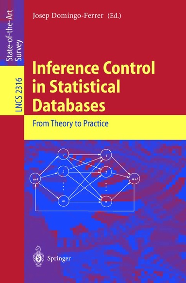 Josep Domingo-Ferrer - Inference Control in Statistical Databases, Häftad