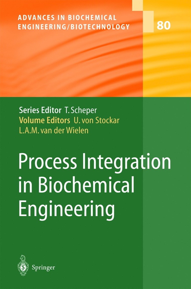 Process Integration in Biochemical Engineering 1