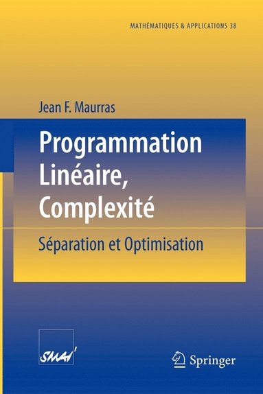 bokomslag Programmation Linaire, Complexit