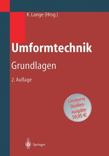 Kurt Lange - Umformtechnik, Häftad