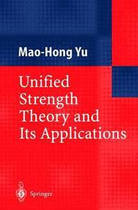 bokomslag Unified Strength Theory and Its Applications