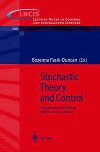 bokomslag Stochastic Theory and Control