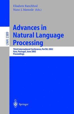 bokomslag Advances in Natural Language Processing