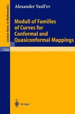 bokomslag Moduli of Families of Curves for Conformal and Quasiconformal Mappings