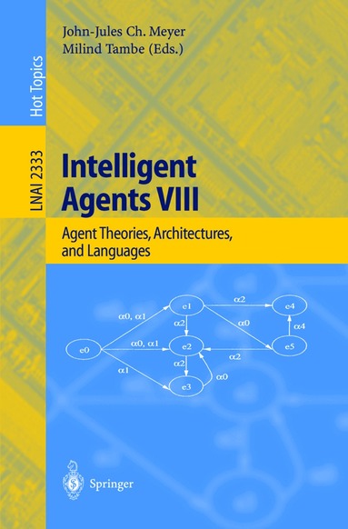 John-Jules C. Meyer, Milind Tambe - Intelligent Agents VIII, Häftad