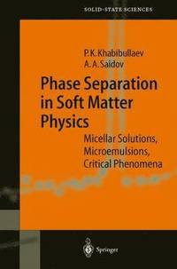 bokomslag Phase Separation in Soft Matter Physics