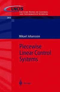 bokomslag Piecewise Linear Control Systems