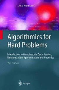 bokomslag Algorithmics for Hard Problems
