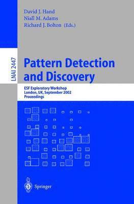 bokomslag Pattern Detection and Discovery