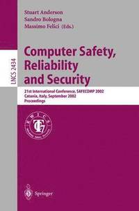 bokomslag Computer Safety, Reliability and Security