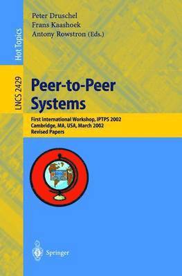 bokomslag Peer-to-Peer Systems