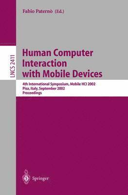 bokomslag Human Computer Interaction with Mobile Devices