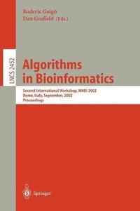 bokomslag Algorithms in Bioinformatics